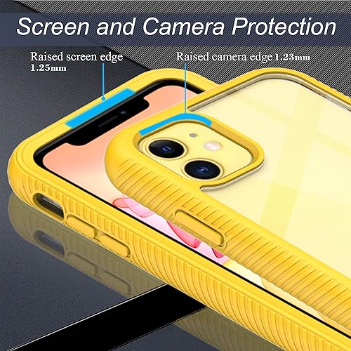 Vista 4 de CellEver - Fundas para iPhone 11 (2 protectores de pantalla de cristal incluidos)