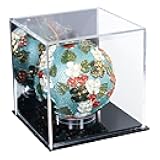 Better Display Cases Acrylic Christmas or Holiday Ornament Display Case with Mirror and Black Base 5