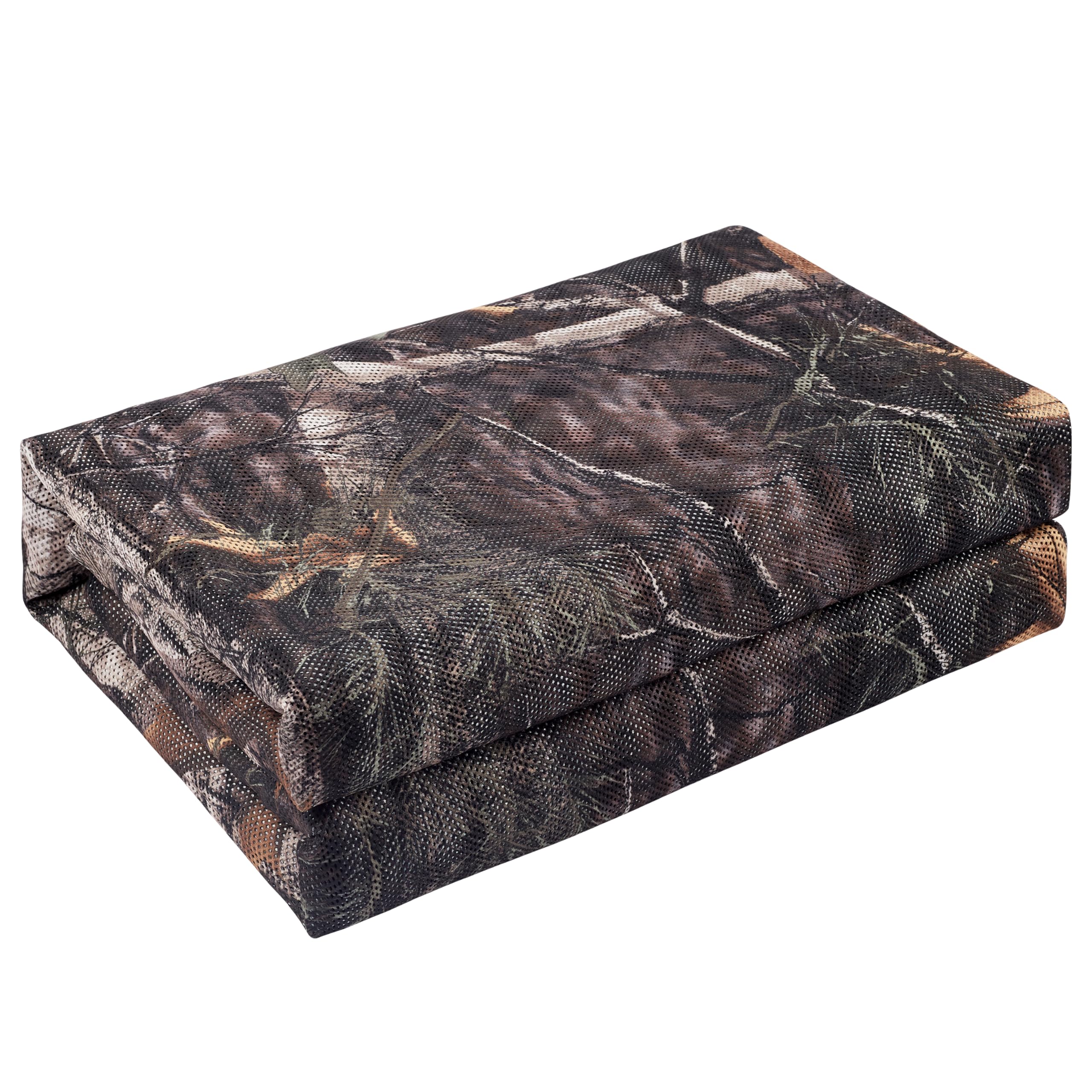 WINWAY 300D Camo Burlap Camouflage Netting Quiet Mesh Net for Hunting Sunshade Camping Concealment Shooting Blinds…