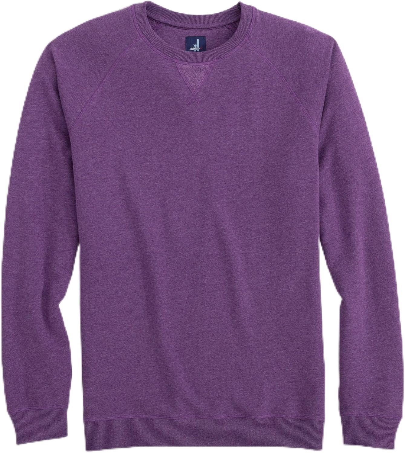 johnnie-O Freeman Fleece Crewneck Sweatshirt Purple/M