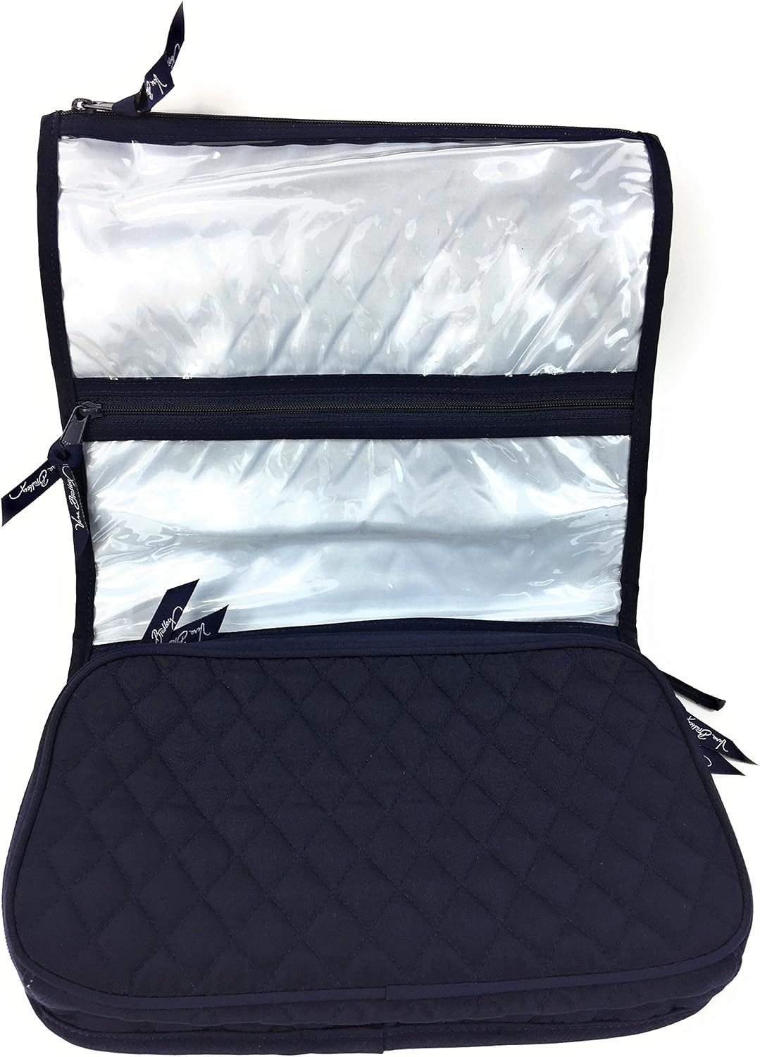 Vera Bradley Hanging Organizer Cosmetic Bag Classic Navy