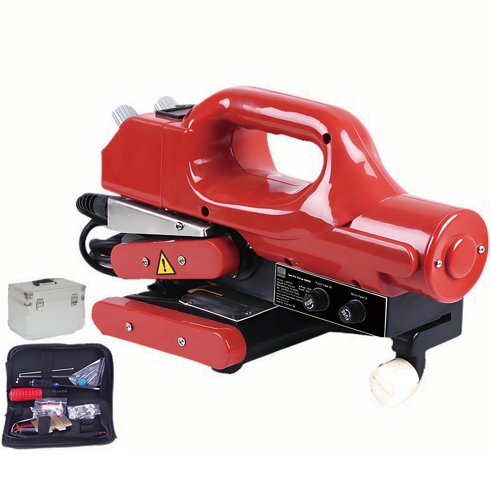 Automatyczna spawarka geomembranowa, spawarka klinowa na gorąco 1100 W do wykładziny z blachy HDPE PVC, hydroizolacja konstrukcji
