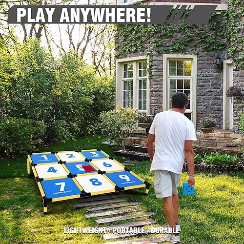 Miniatura 3 de Juegos de lanzamiento al aire libre juego de césped para adultos y familia