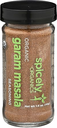 SPICELY Organic Jar Seasoning Garam Masala, 1.6 OZ
