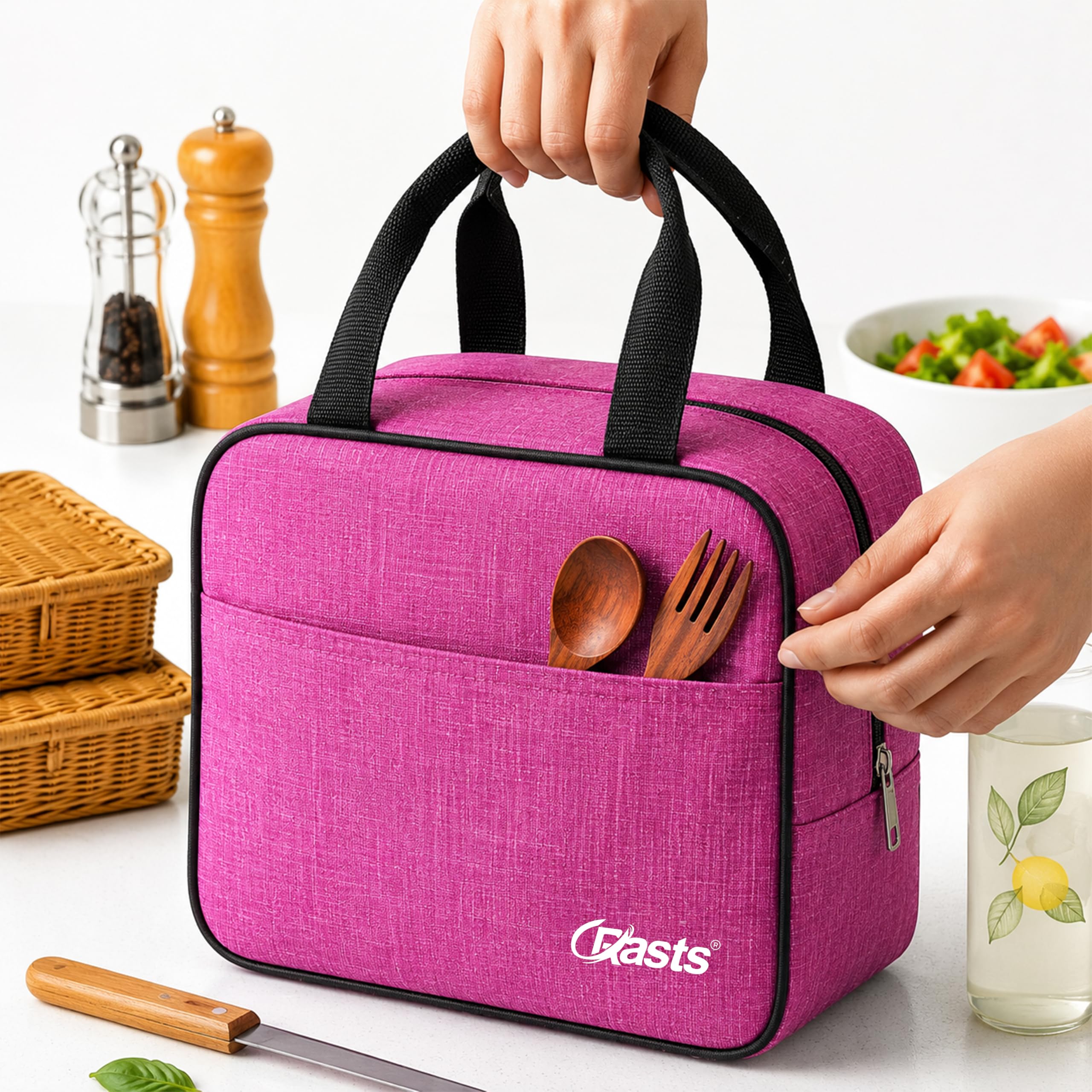 Crasts Insulated Lunch Bag - Keep Food Fresh! -8
