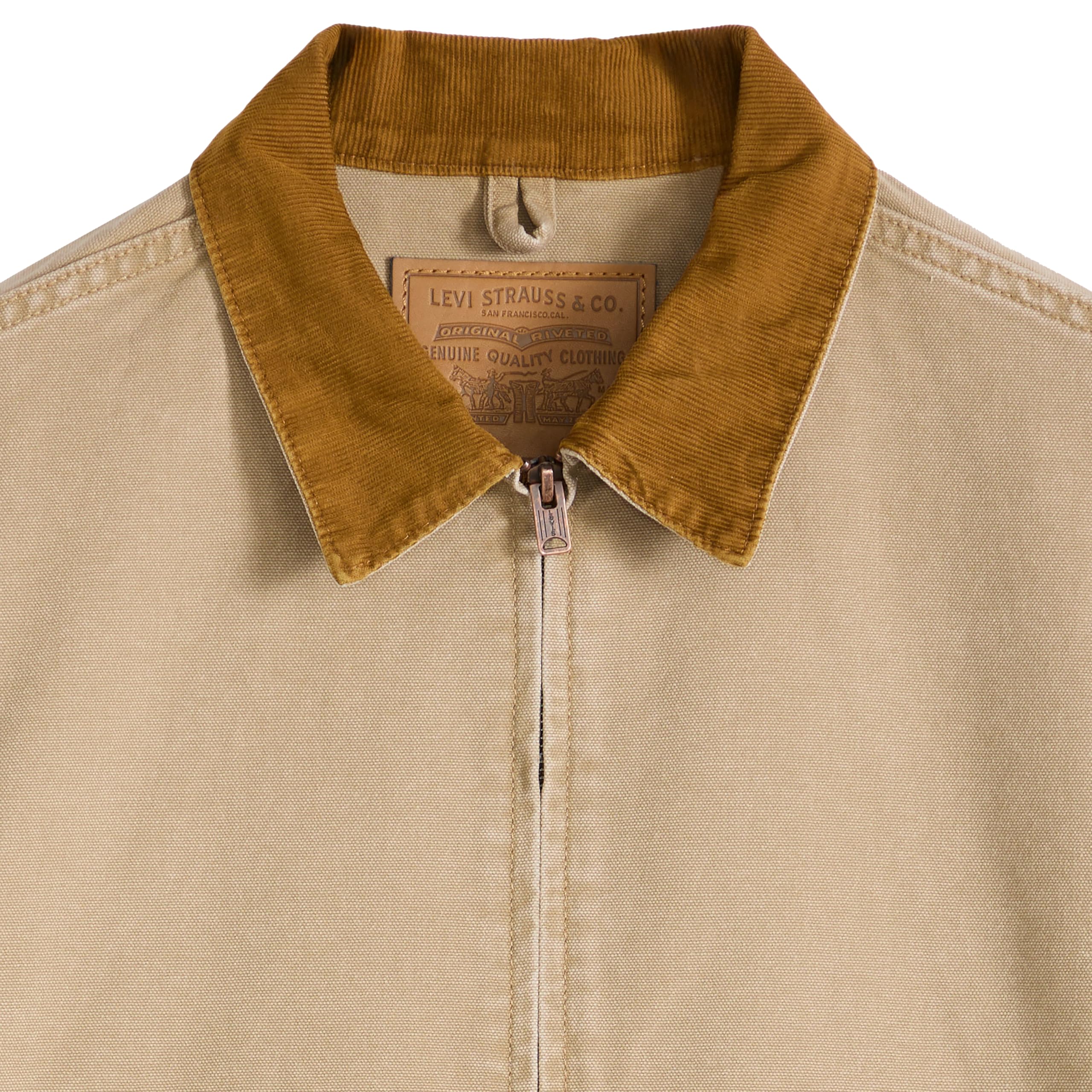 Levi's Castro Full Zip Chaqueta vaquera Hombre (Pack de 1)
