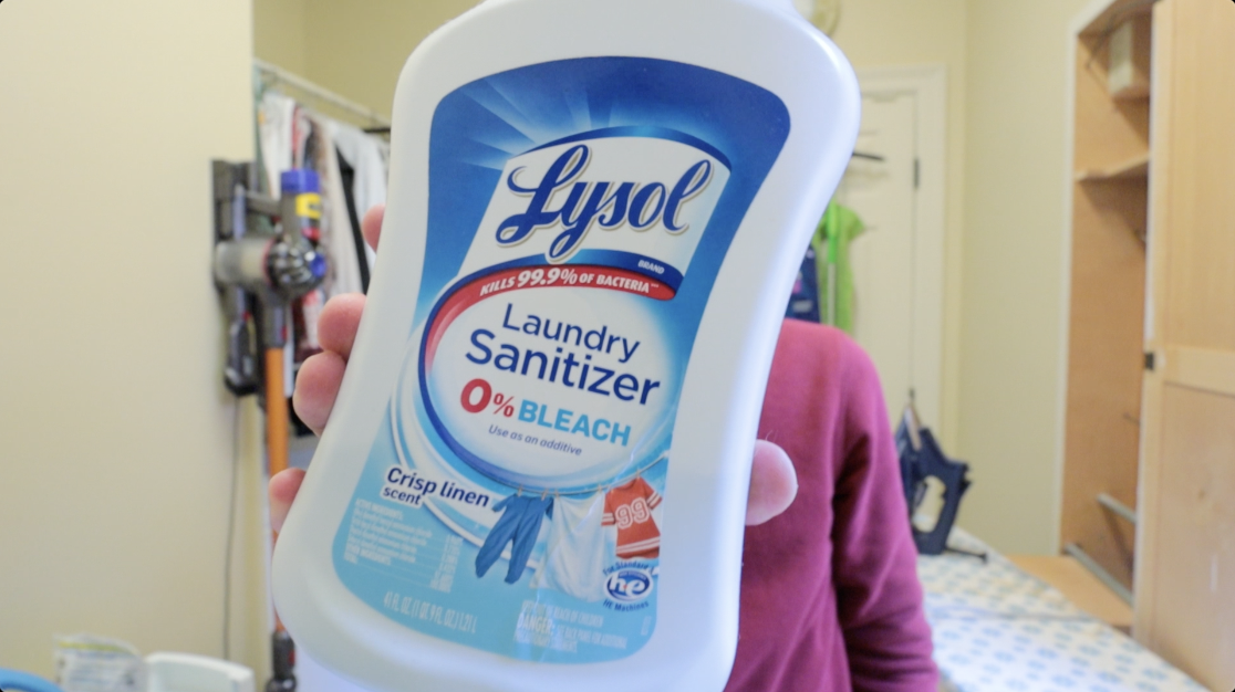Best Laundry Sanitizer? | Lysol Crisp Linen Laundry Additive