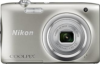 Nikon Digital Camera COOLPIX A100 Optics 5X 2005 Pixels Silver A100SL