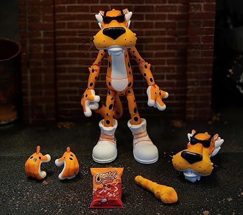 Miniatura 8 de Cheetos - Figura de acción de guepardo Chester de 6 pulgadas, juguetes para niños y adultos