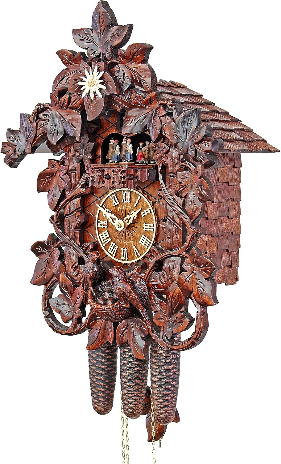 Cuckoo Clock - Vine Creepers handshingled