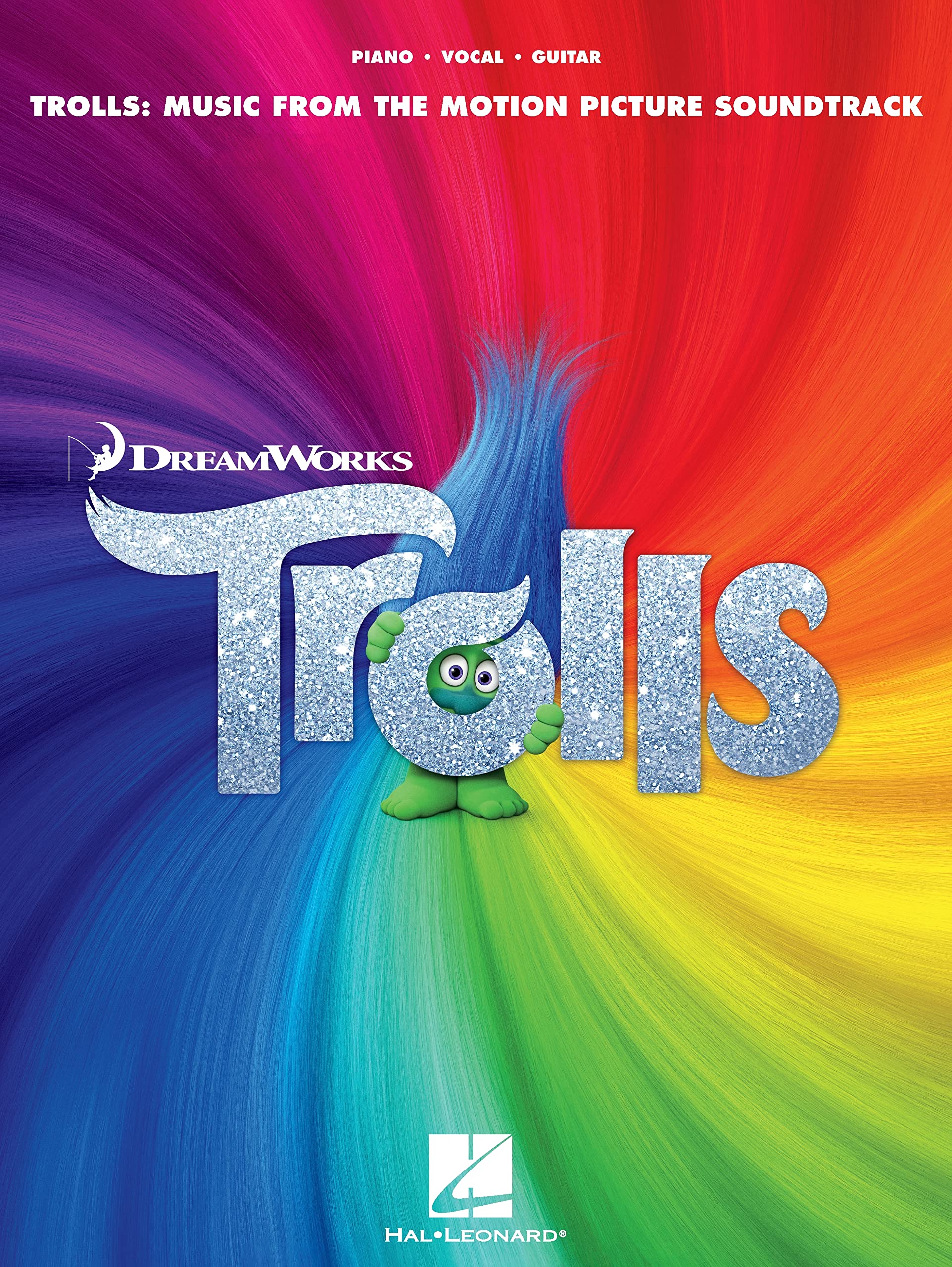 Trolls – Music from the Motion Picture Soundtrack | Piano Vocal Guitar Songbook for Kids Teens and Beginners | Sheet Music Book Featuring Songs by Justin Timberlake Anna Kendrick and More