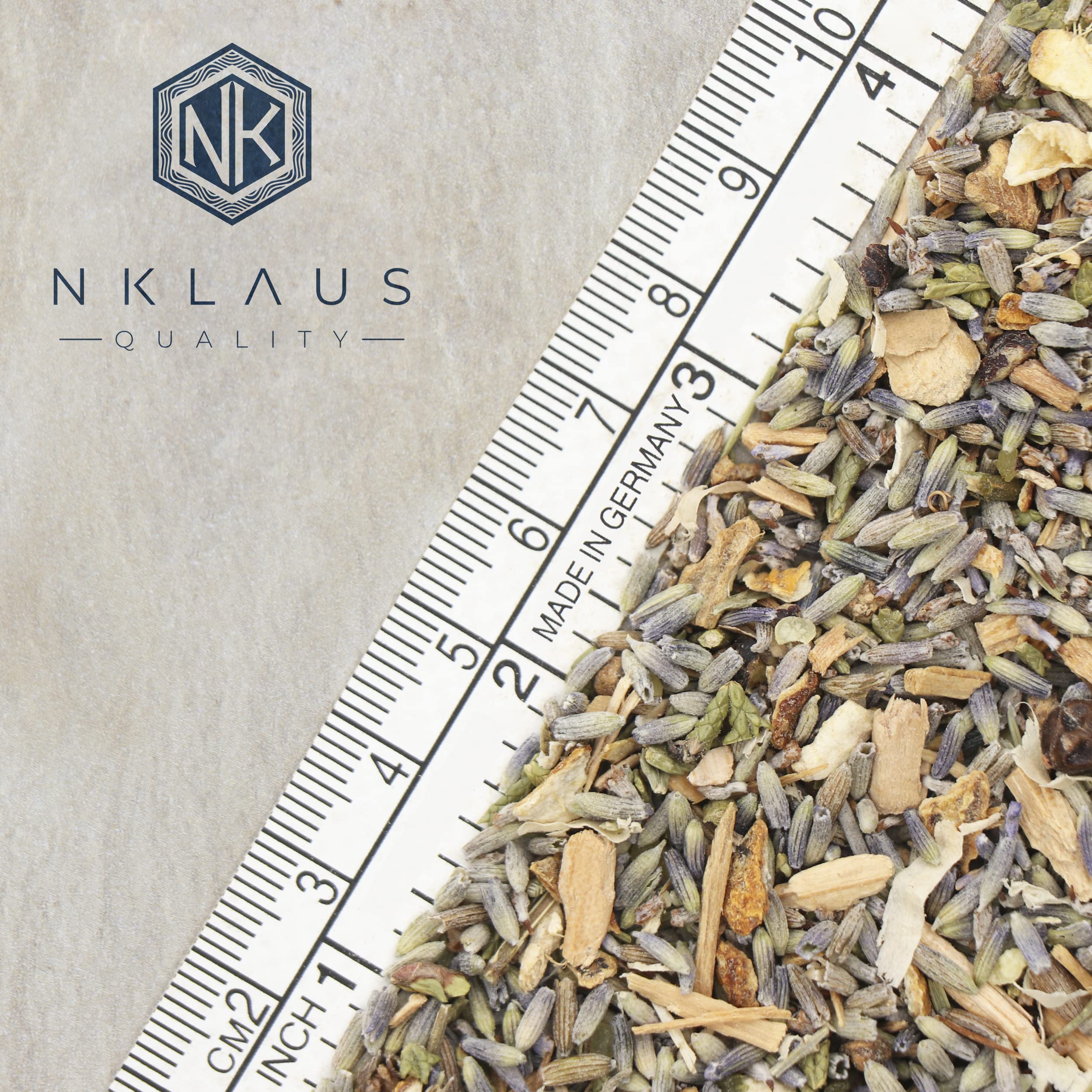NKlaus 300g Incienso de Resinas Cretácicas Relax Sándalo Lavanda con Nota Cítrica 1497