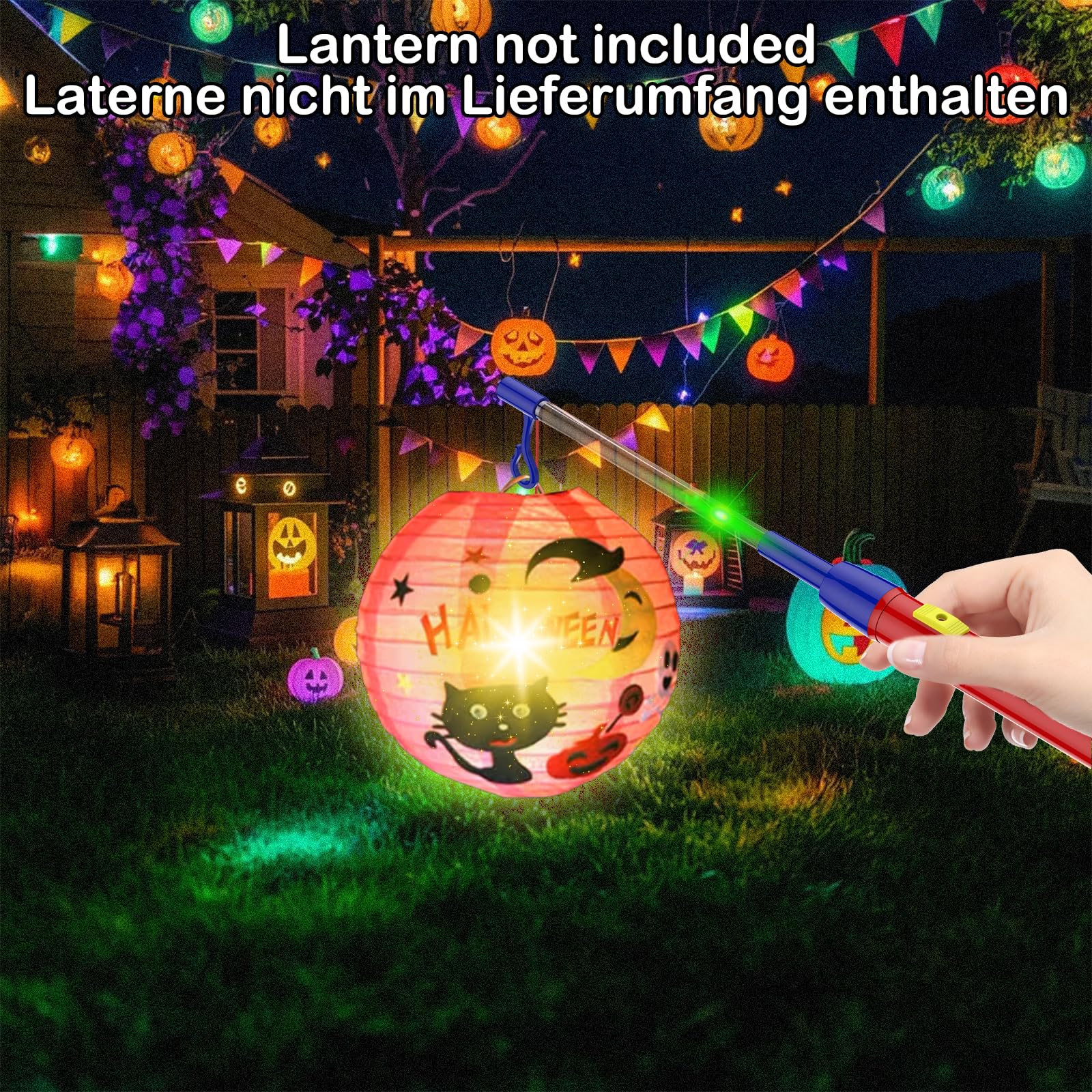 8 Bâtons De Lanterne Avec Lumière - Bâtons De Lanterne Sint Maarten