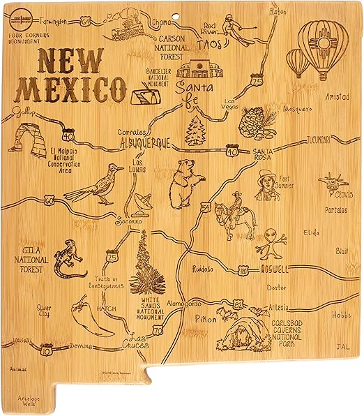 Destination New Mexico Cutting & Serving Board - Thumbnail 2