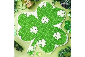 St. Patrick's Day Shamrock Bathroom Rugs