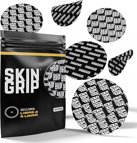 Miniatura 11 de Skin Grip Freestyle Libre 2 Fundas de sensor y Lingo CGM - Adhesivo impermeable y resistente al sudor durante 10-15 días, cinta médica precortada