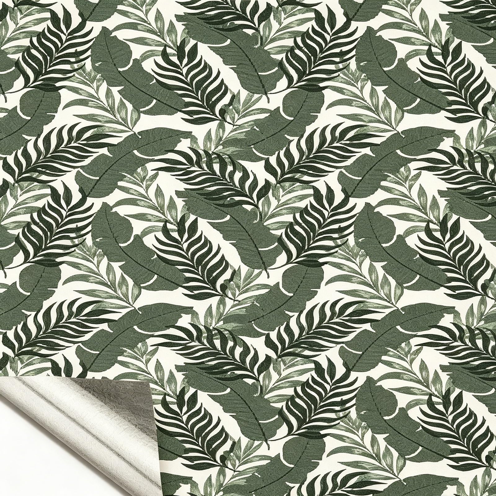 Zynqra E Wallpaper Floral,Vintag Vinyl Removabl Walls Sticker For Kitchen Living Room(,L500cm/196.9In*W44cm/17.3In)