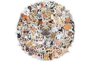 Adorable Dog Sticker Set: A Fun and Educational Companion for Kids