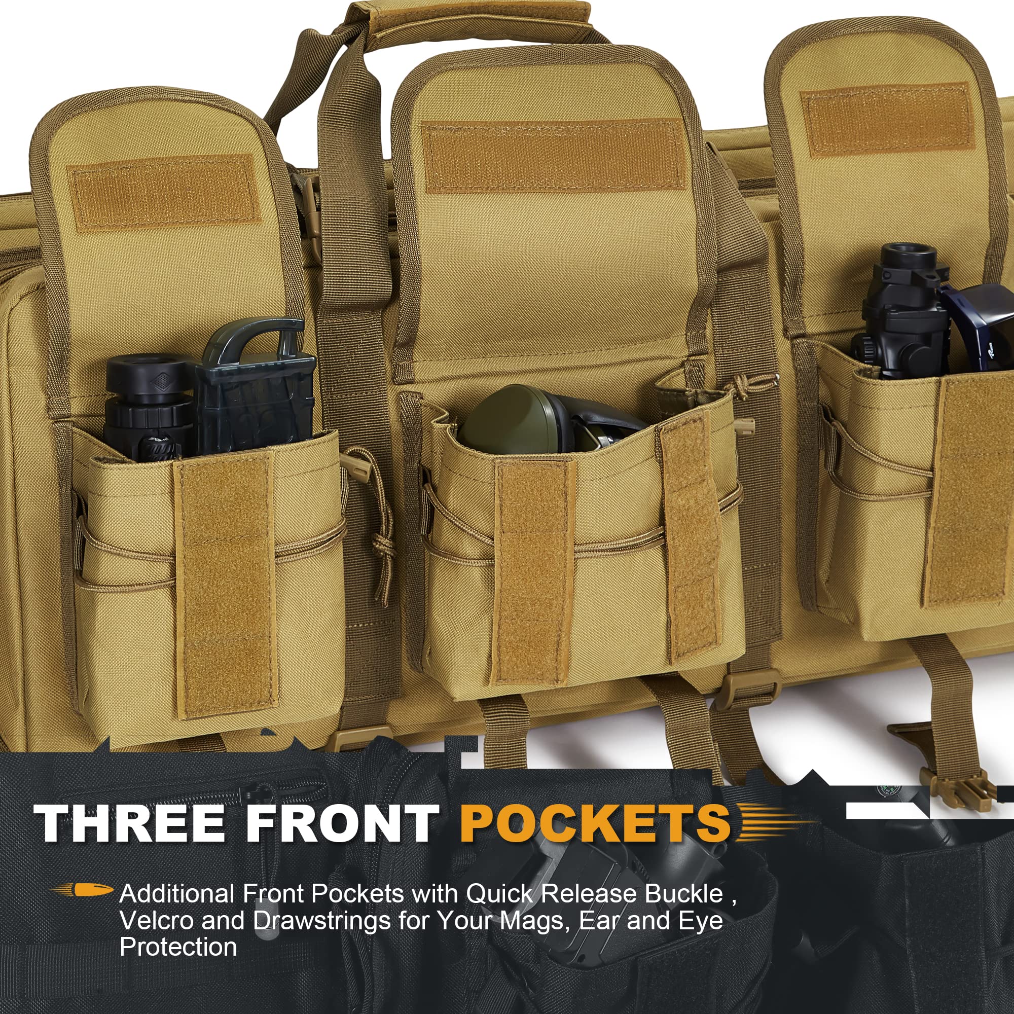 2 Gun Rifle Backpack Snapklik.com : PERFBAGS Soft Rifle Case 32 Inch, Long Double Rifle ...