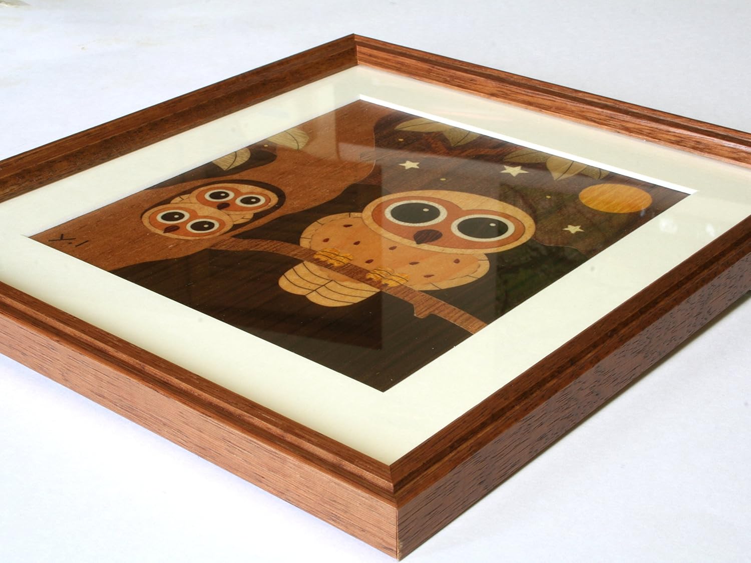 木象嵌 フクロウ