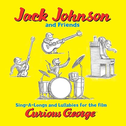 Curious George (Sing-a-Long Songs and Lullabies for the Film) [Disco de Vinil] por Jack Johnson And Friends — capa do álbum