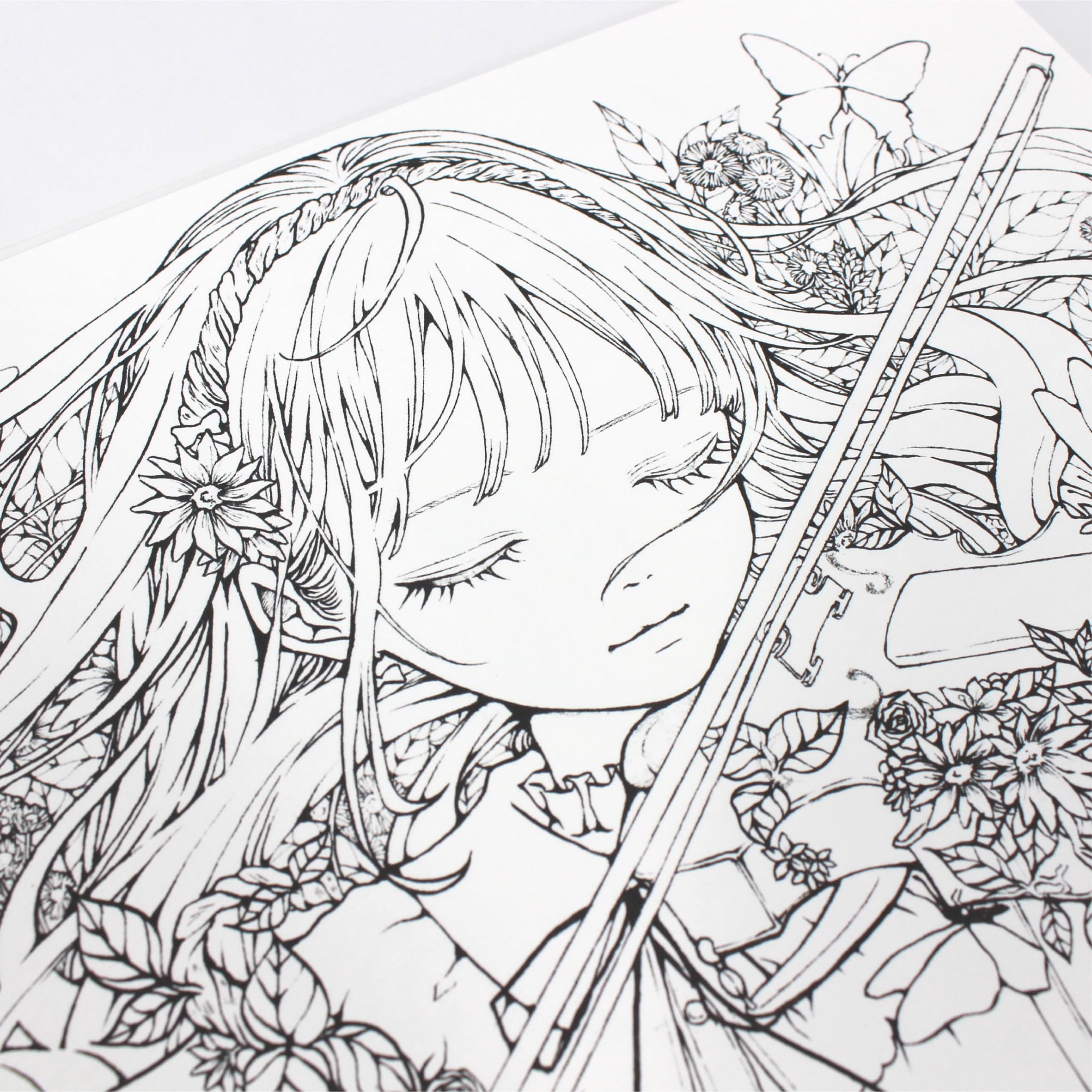 Amazon.co.jp: とあるお茶 塗り絵ブック vol.2 線画10枚綴じ A4サイズ