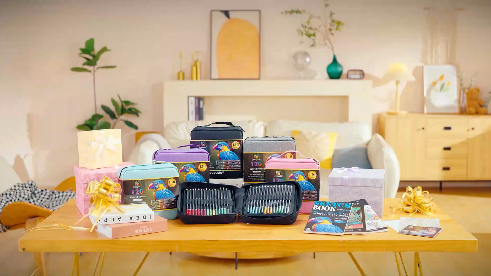 Amazon.com : 136 PCS Colored Pencils Set for Adult Coloring Books