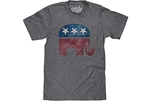 Men's Faded Republican Elephant T-Shirt