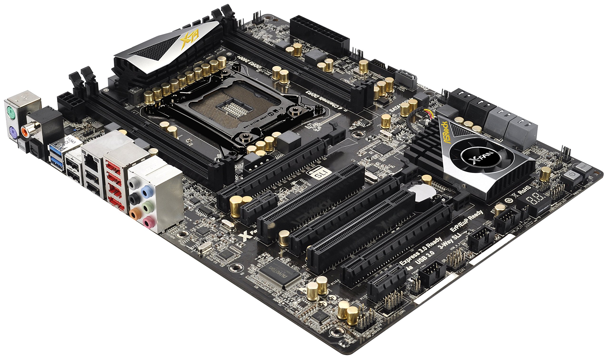 Asrock Intel X79 Atx Ddr3 1600 Lga 2011 Motherboards X79 - Main Image