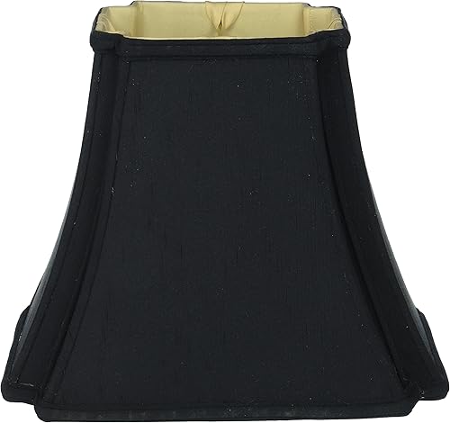 Miniatura 11 de Royal Designs - Pantalla rectangular de diseño de esquina invertida, color beige, (6 x 4) x (10 x 7) x 8.5 pulgadas Beige,Dorado antiguo,Negro