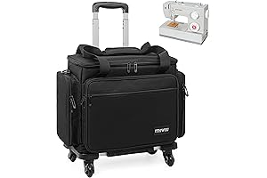 Versatile Craft Bag on Wheels for Effortless Mobility and Organization