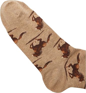 Hot Sox Men's Fun Sports and Athletics Crew Socks - 1 Pair Pack - Cool & Funny Novelty Fashion Gifts
