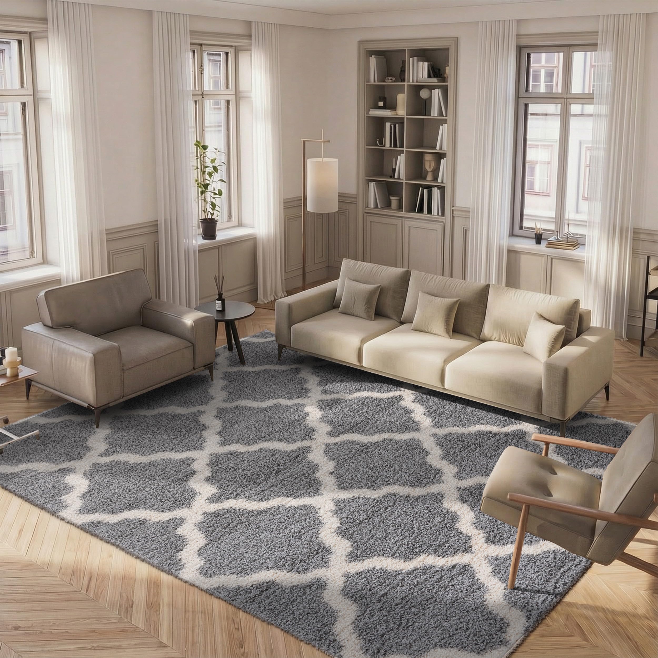 Amazon.com: SAFAVIEH Area Rug 8x10 - Dallas Shag Collection