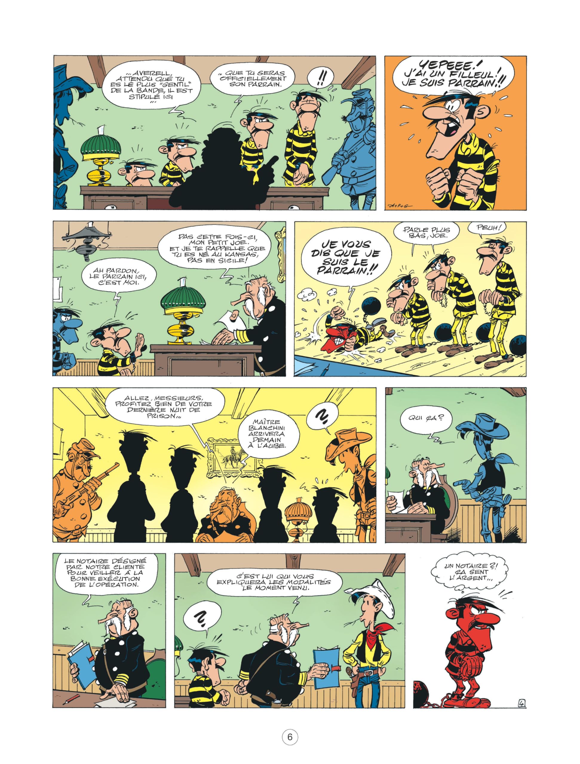 Les Aventures de Lucky Luke d'apr�s Morris - Tome 6 - Les Tontons Dalton Gerra Laurent; Pessis Jacques and Achd� - PT04