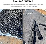 Stabilizzatore de Ghiaia Pavimentazione In Ghiaia Per Vialetti, Griglia Geo Di Supporto Della Base Della Pavimentazione A Nido D'ape, Griglia Di Terra Utilizzata Per Camper Pad ( Color : WxL , Size : - 5