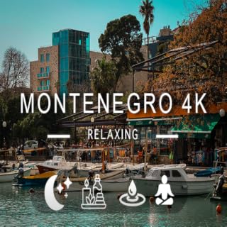 Montenegro Escape: 4K Kotor Panoramas - Serene Drone Film & Relaxante TV App para Yoga e Relaxamento Consciente
