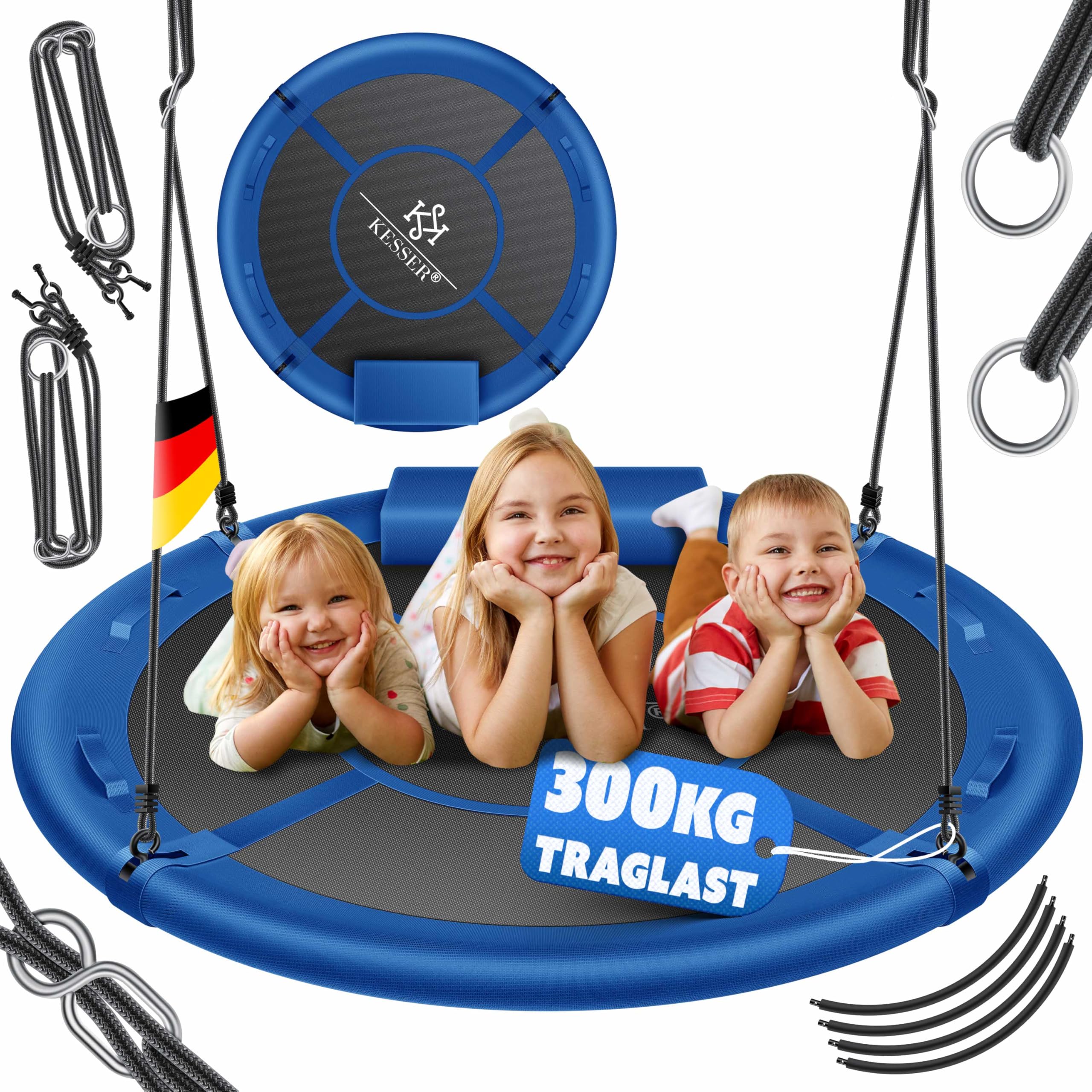 KESSER® Nestschaukel Tellerschaukel Ø 120cm