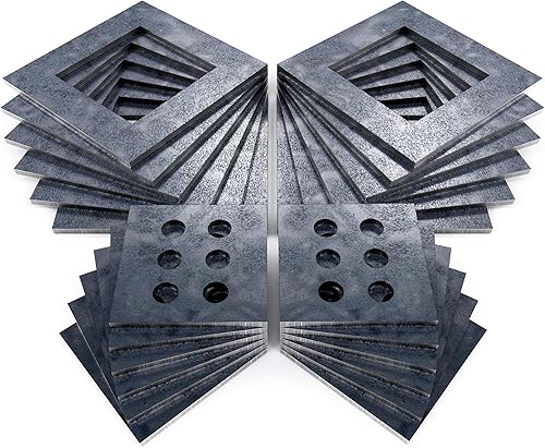 Welding Practice Coupons Kit – 24 pcs 1/8", 11 Gauge Metal Steel Sheets for Beginners to Build 2 Hollow Cubes and 2 Dice Welding Practice Coupons Kit – 24 pcs 1/8", 11 Gauge Metal Steel Sheets for Beginners to Build 2 Hollow Cubes and 2 Dice
