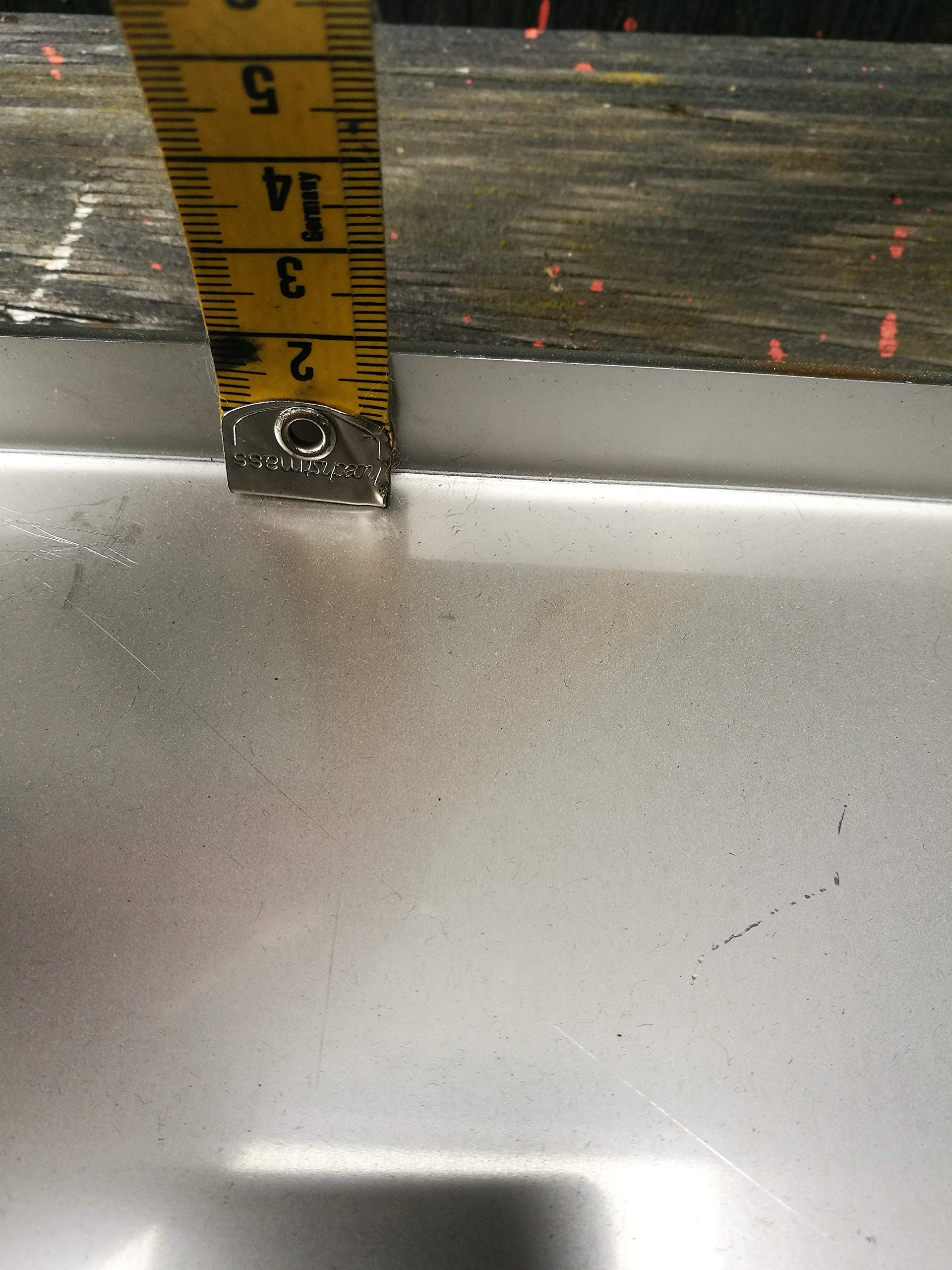 715 mm x 330 mm Stainless Steel Drip Tray/Fat Catch Tub/Drip Pan/Pot