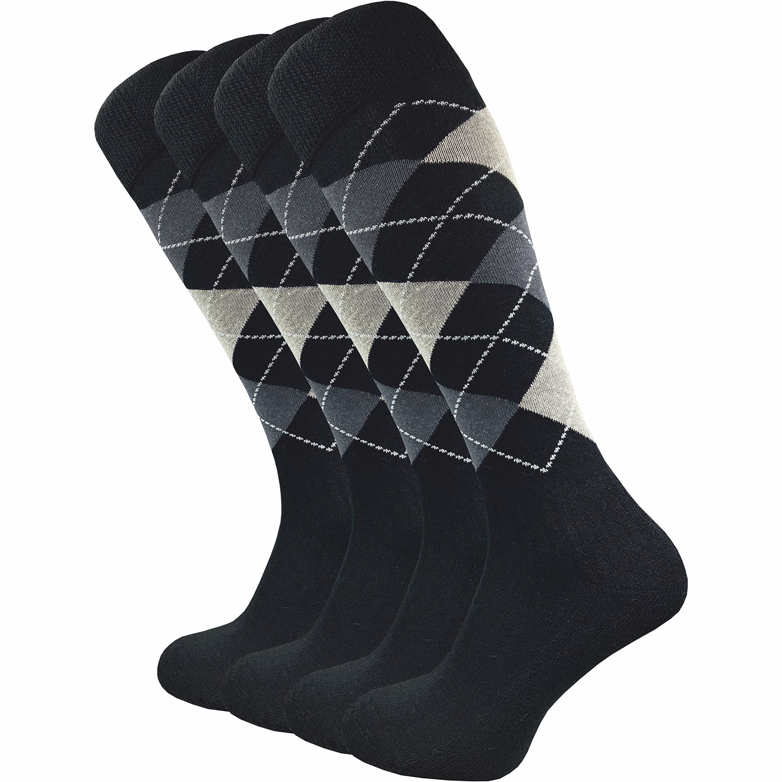 GAWILO Chaussettes equitation femme et homme (4 paires) | Chaussettes chaudes avec ceinture confortable