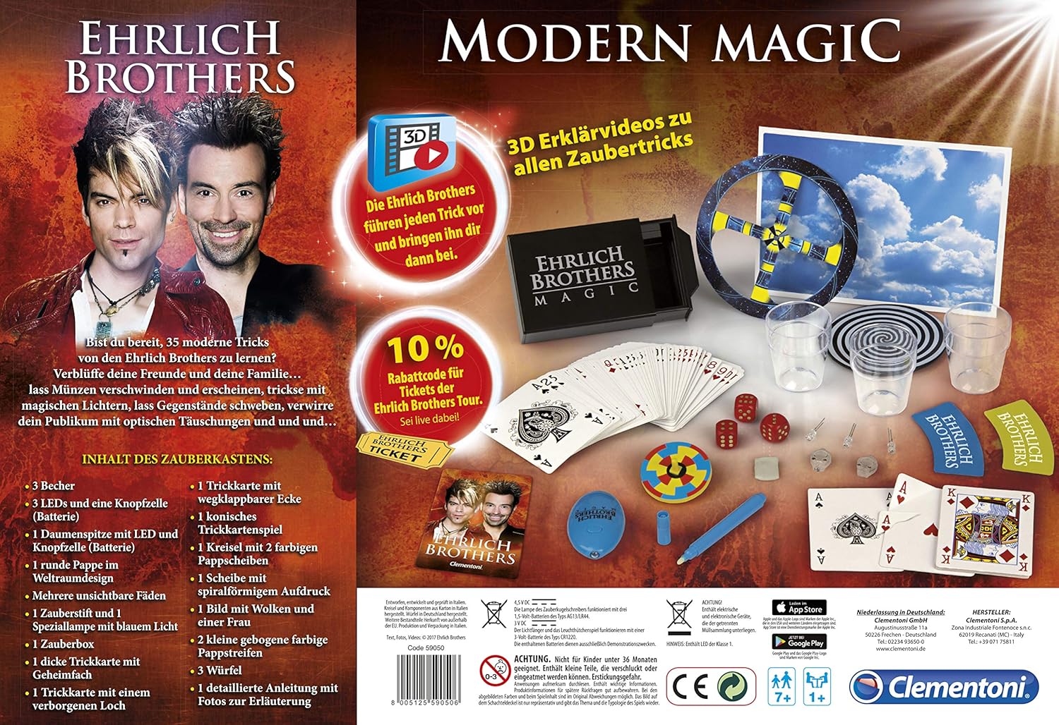 Amazon Com Clementoni 59050 6 Spell 0 Toys Games