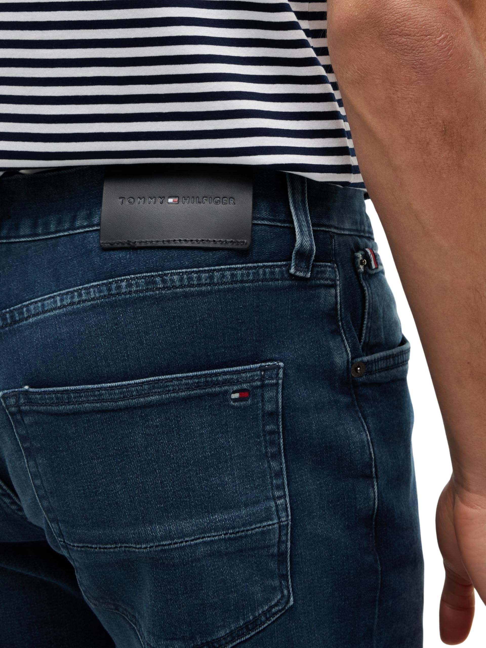 Tommy Hilfiger Homme Jean Straight Stretch
