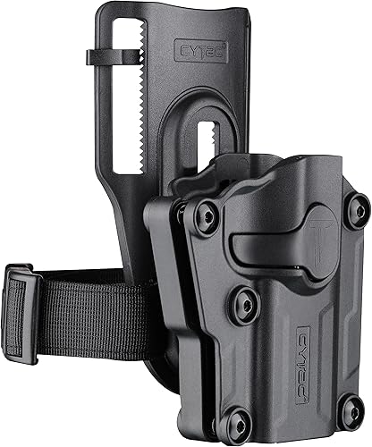 Miniatura 8 de Funda Mega-Fit con trabilla baja para cinturón, se adapta a las pistolas semiautomáticas compactas y de tamaño completo más populares, opciones para