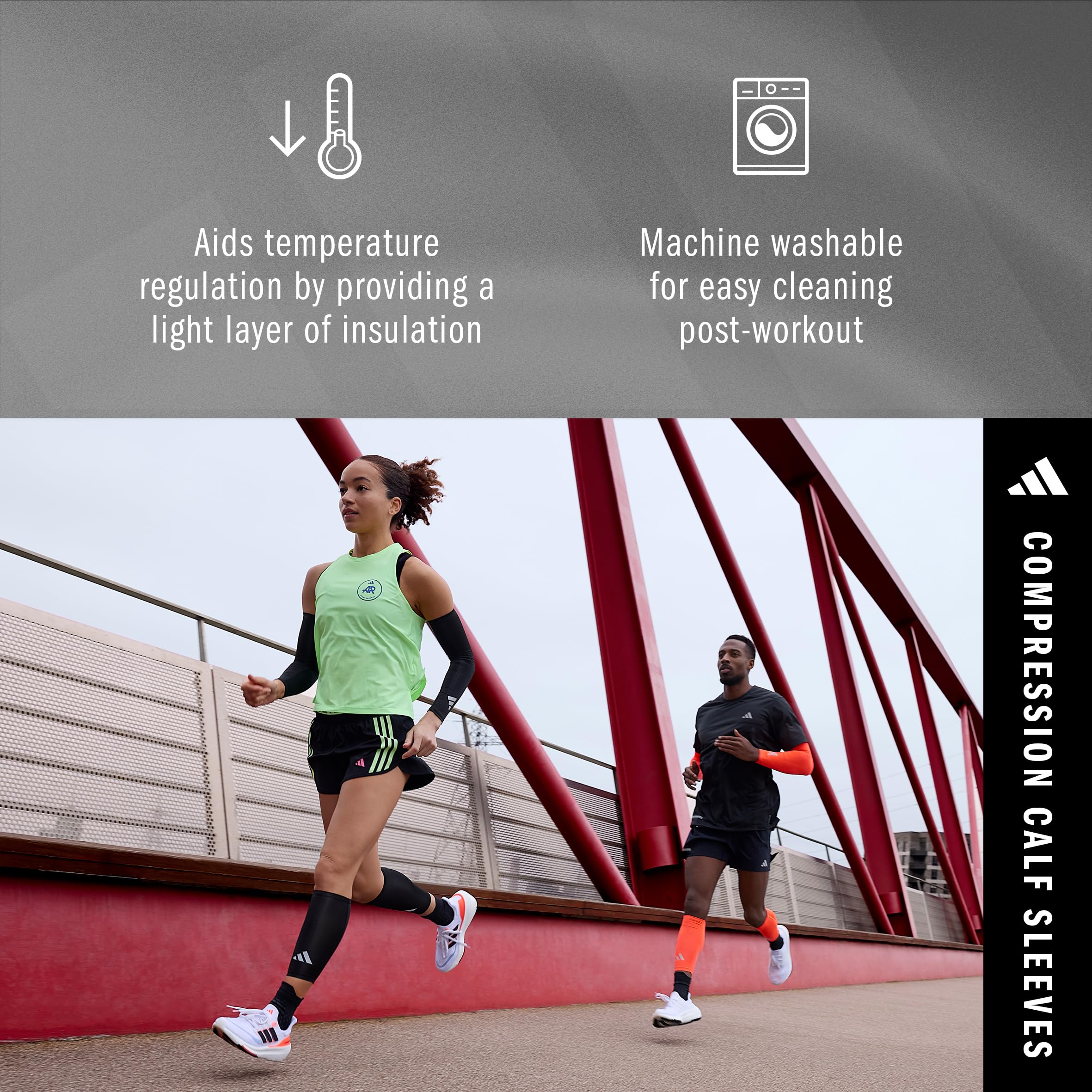 Amazon.co.jp: (アディダス) コンプレッション カーフスリーブ