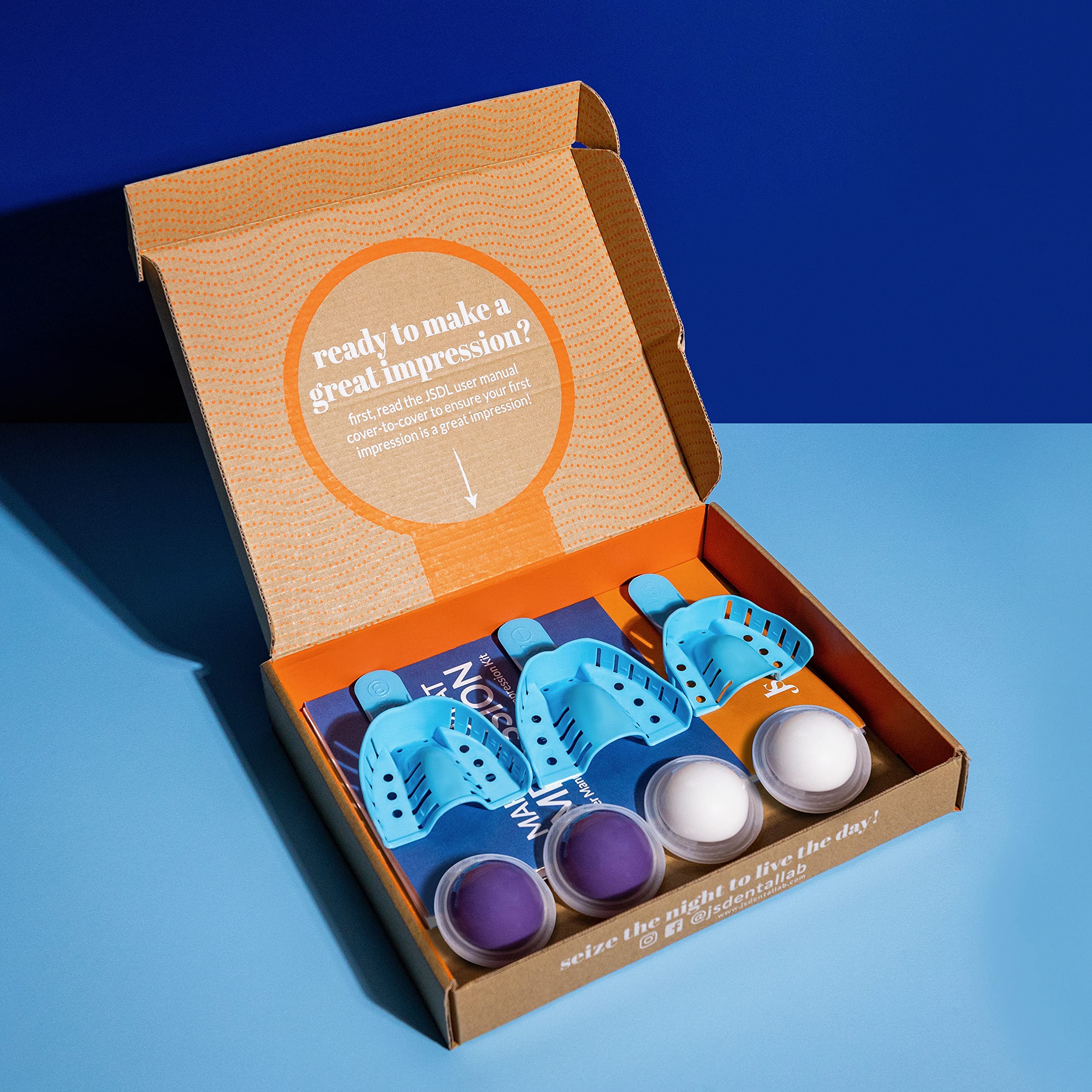 JS Dental Lab Mouth Guard for Clenching & Teeth Grinding Custom Night Guard Upper Kit Buy