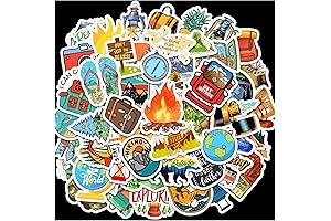 Camping & Hiking Adventure Stickers