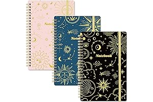 Tersus Spiral Notebook - Best Fun Notebooks for Women