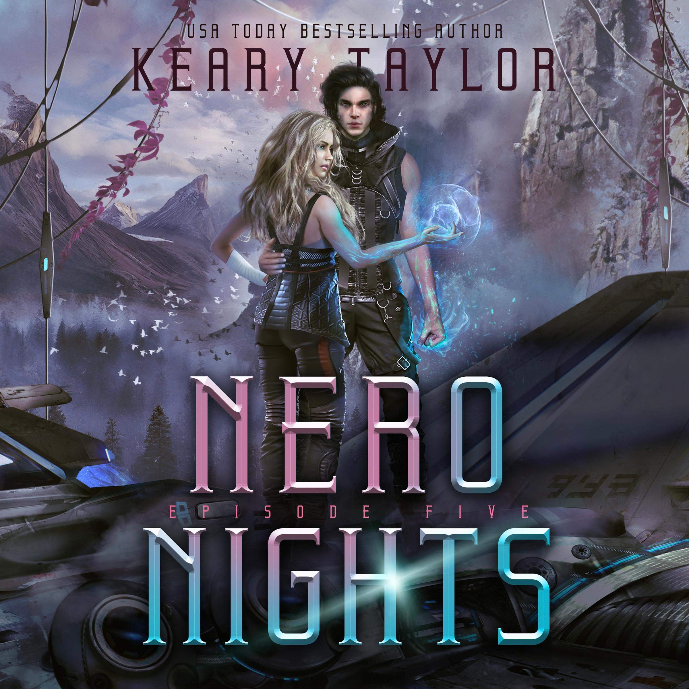 Cover art for Nero Nights: A Space Fantasy Romance