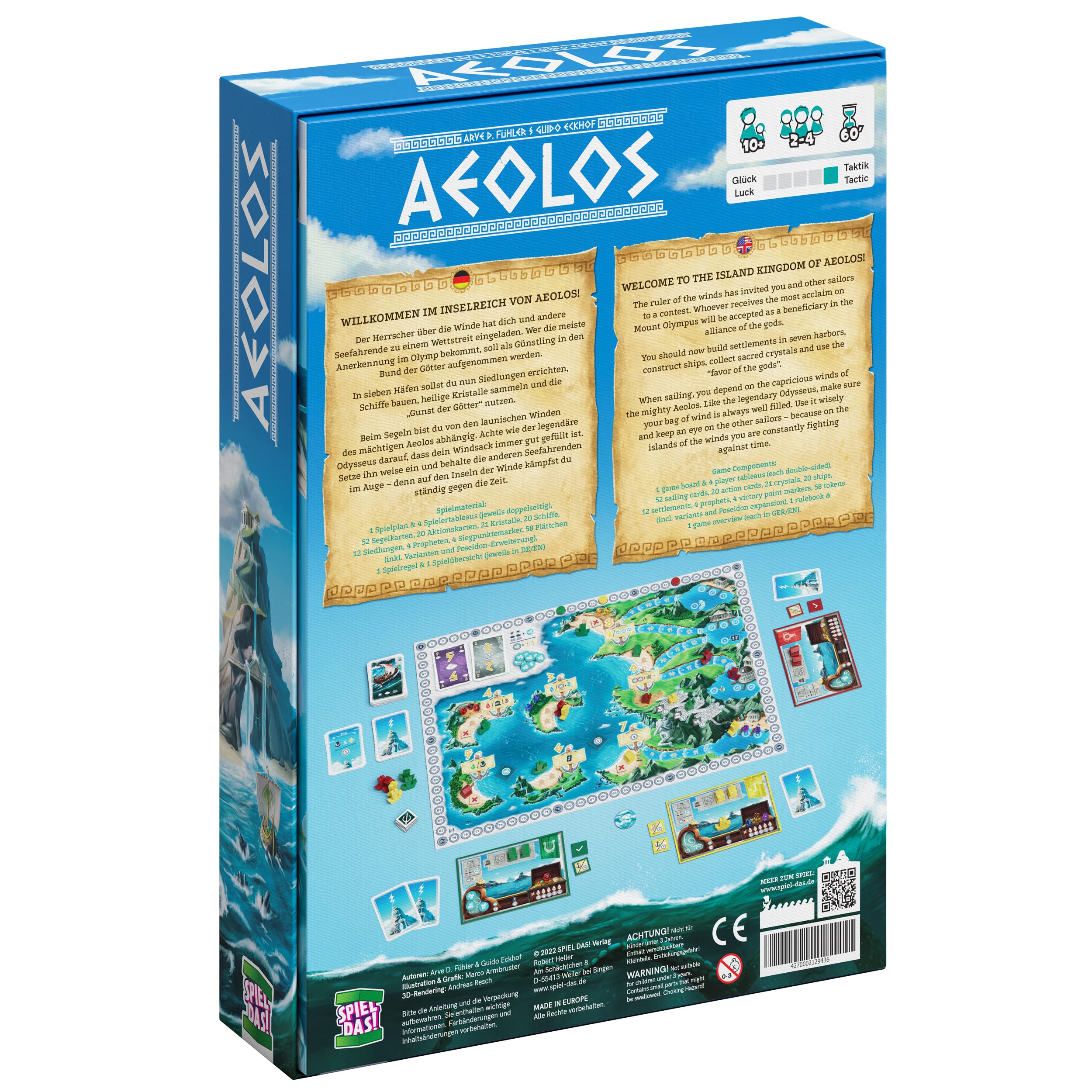 Game DAS! - AEOLOS, lekka gra koneserska od 10 lat
