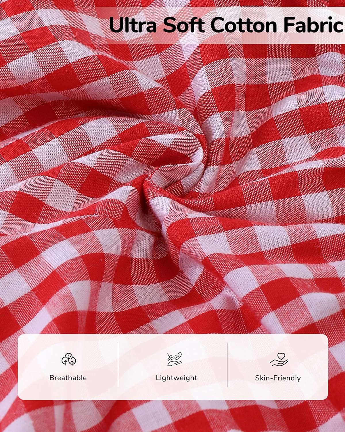 Jecson Toddler Baby Girl Summer Clothes Cotton Ruffled Sleeve Shirt Tops and Shorts Set Outfits 12Months-4T - Image 6